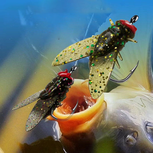 Bioniska flugor fiskedrag